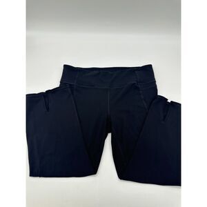 Athleta Leggings Active Wear Pants Capri Sz XLT Mid Rise Black